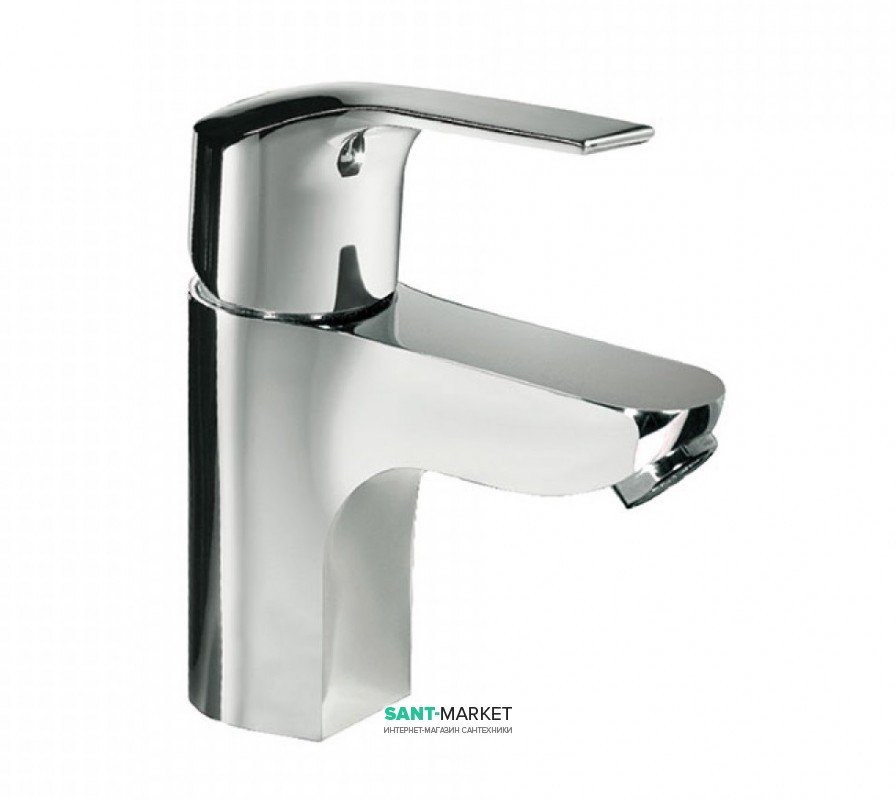 Смеситель для раковины Tres К-Tres однорычажный с донным клапаном хром 06910302D