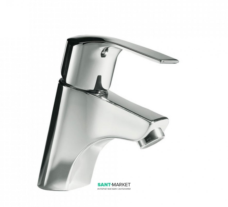 Змішувач для раковини Tres К-Tres одноважільний з донним клапаном хром 169104DA