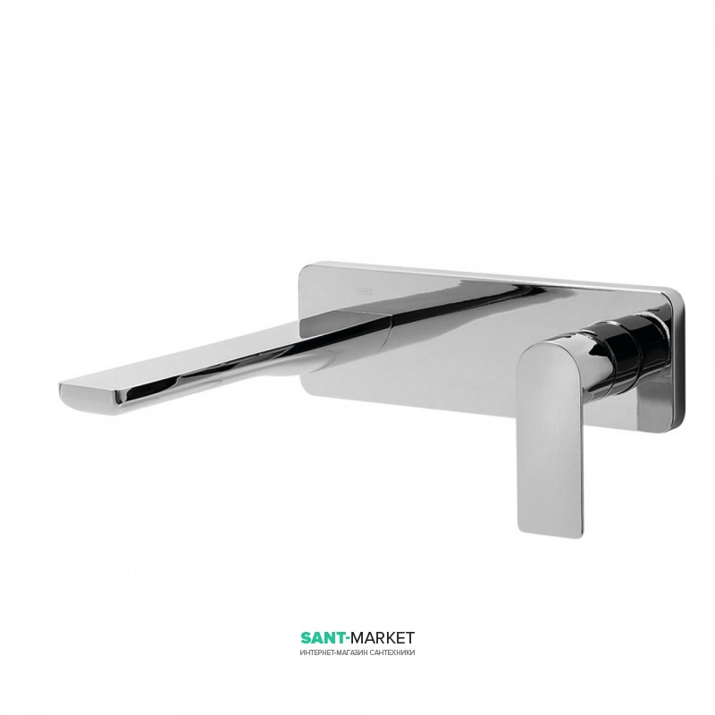 Смеситель для раковины Tres Loft-Tres однорычажный настенный хром 20020003