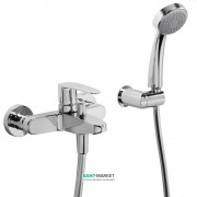 Змішувач для ванної Tres Flat-tres з ручним душем хром 20417001