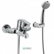 Смеситель для ванной Tres K-Tres однорычажный с ручным душем хром 06917002