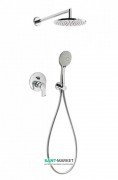 Душова система прихованого монтажу Tres K-tres з одноважільним змішувачем хром 6917501