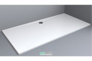 Душовий піддон Miraggio Brugge 1800 прямокутний білий глянсовий 0000614