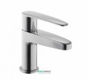 Смеситель для раковины Tres Flat-tres однорычажный с донным клапаном хром 20410301D