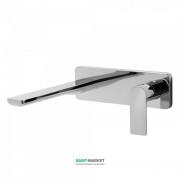 Змішувач для раковини Tres Loft-Tres одноважільний настінний хром 20020002