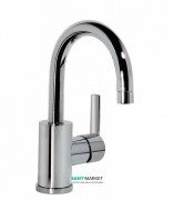 Смеситель для раковины Tres Lex-tres однорычажный с поворотным изливом хром 181703