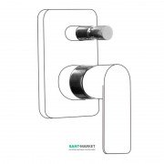 Подовжувач для одноважільного вбудованого змішувача для душу Tres Loft-Tres хром 20018010