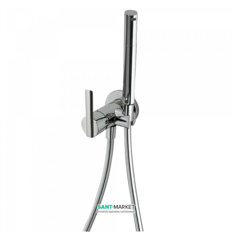 Гигиенический душ со смесителем Tres Lex-tres однорычажный хром 181223