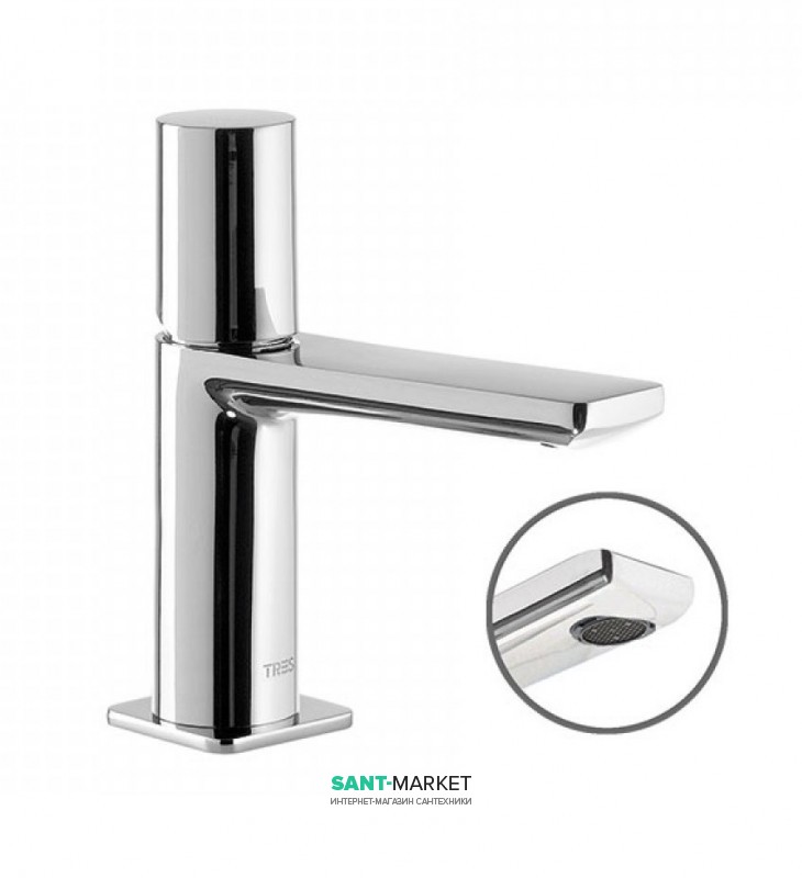 Кран для раковины Tres Loft-Tres на одну воду хром 20050301