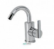 Смеситель для биде Tres Lex-tres однорычажный с поворотным изливом хром 181224