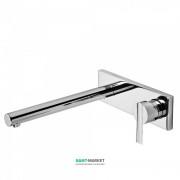 Змішувач для раковини Tres Lex-tres одноважільний настінний вилив 250 мм хром 181200