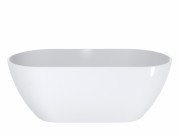 Ванна из искусственного камня Miraggio Greenland 170х80 см овальная белый глянцевый 0000273