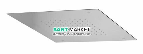 Верхній душ вбудований Paffoni Soffioni Boston 500х500 хром ZSOF 301 CR