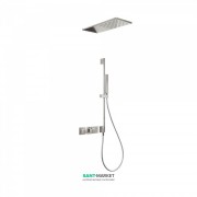 Душевая система Tres Block System colors термостатическая сталь 20725210AC