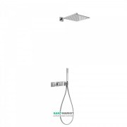 Душова система Tres Block System термостатична з верхнім і ручним душем хром 20725201