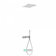 Душова система Tres Block System термостатична з верхнім і ручним душем хром 20725204