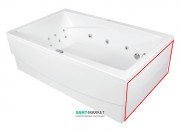 Панель для ванны PoolSpa Fantasy бічна спеціальна 115 см акрил білий PWOJJ10KO000000