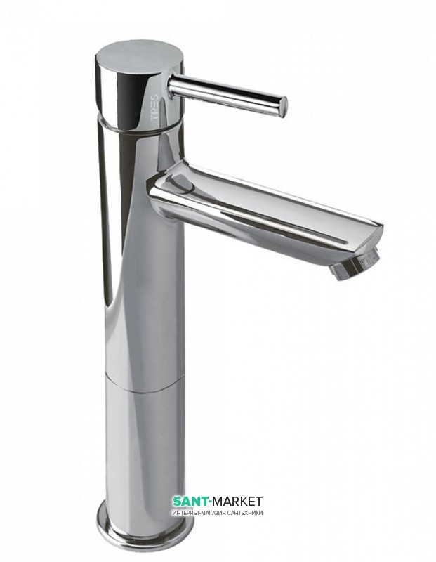 Смеситель для раковины Tres Alplus высокий однорычажный хром 20321701