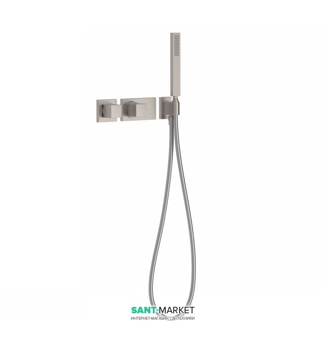 Термостат для душу Tres Block System colors з ручним душем 2 споживача сталь 20725291AC