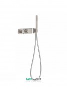 Термостат для душу Tres Block System colors з ручним душем 2 споживача сталь 20735291AC