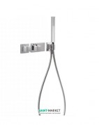 Термостат для душа Tres Block System с ручным душем 2 потребителя хром 20725291