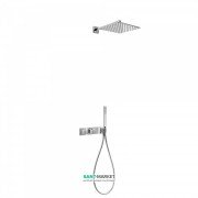 Душова система Tres Block System термостатична з верхнім і ручним душем хром 20725201