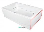 Панель для ванны PoolSpa Fantasy бічна спеціальна 115 см акрил білий PWOJJ10KO000000