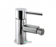 Змішувач для біде Tres Alplus одноважільний з донним клапаном хром 20312003D