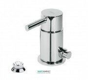 Смеситель для биде Tres Alplus однорычажный с небольшим душем хром 20313001