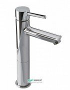 Смеситель для раковины Tres Alplus однорычажный с донным клапаном хром 20321701D