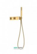 Термостат для душу Tres Block System colors з ручним душем 1 споживач золото 20725191OR