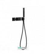 Термостат для душу Tres Block System colors з ручним душем 2 споживача чорний матовий 20725291NM