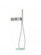 Термостат для душу Tres Block System colors з ручним душем 2 споживача сталь 20735291AC