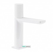 Смеситель для раковины Tres Loft colors однорычажный белый матовый 20010302BM