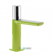 Смеситель для раковины Tres Loft colors однорычажный зеленый/хром 20010302VE