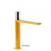 Смеситель для раковины Tres Loft colors однорычажный излив 172 мм янтарно-желтый/хром 20020304AM