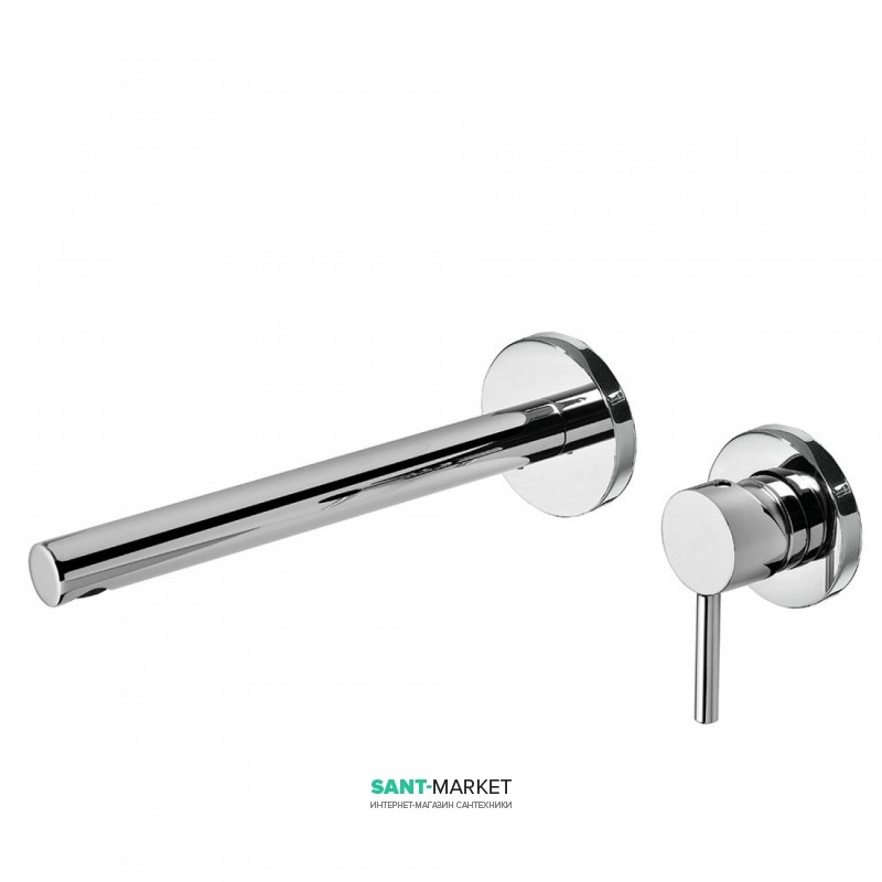 Смеситель для раковины Tres Max-Tres однорычажный настенный хром 06220003