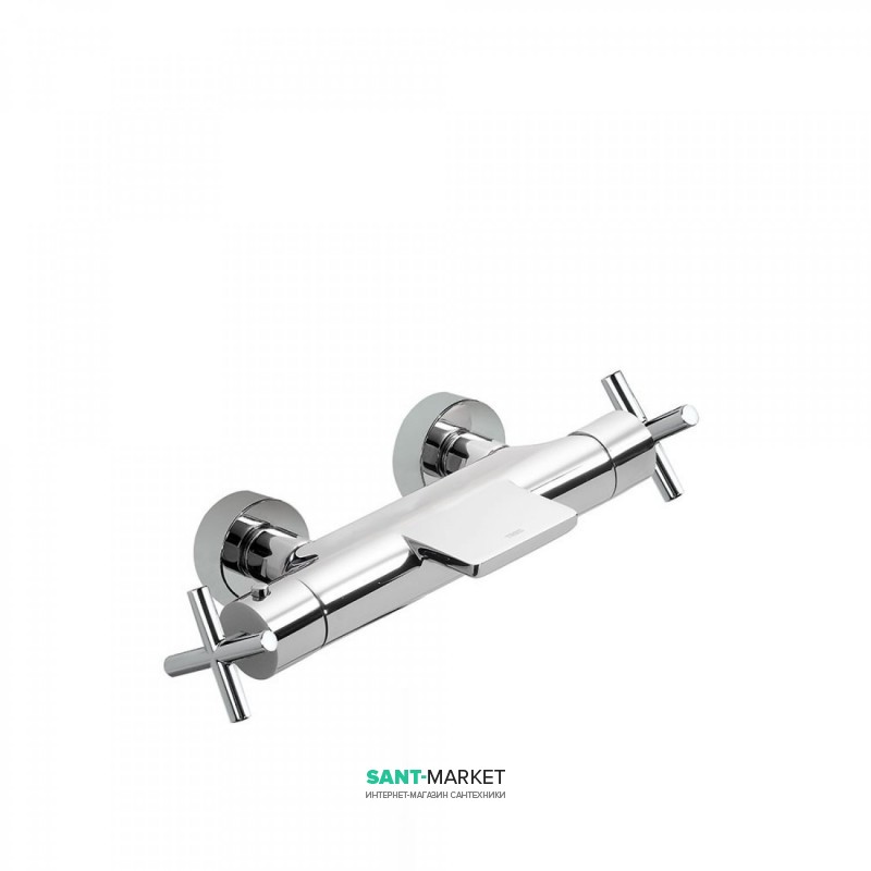 Термостат для ванни Tres Max-Tres двухвентильний з каскадним виливом хром 06317201