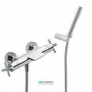 Термостат для ванни Tres Max-Tres двухвентильний з каскадним виливом хром 06317209