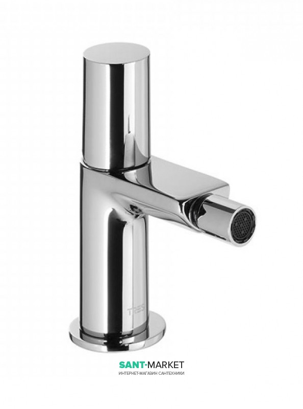 Змішувач для біде Tres Max-Tres одноважільний з донним клапаном хром 06122001D