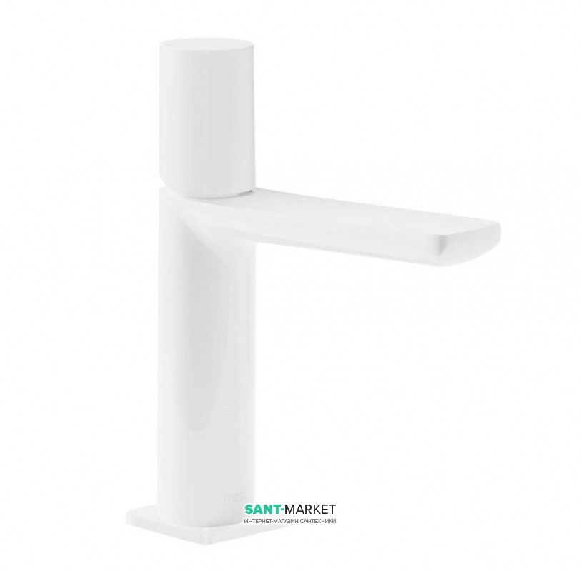 Змішувач для раковини Tres Loft colors одноважільний білий матовий 20010302BM