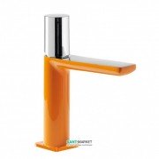 Змішувач для раковини Tres Loft colors одноважільний апельсиновий/хром 20010302NA