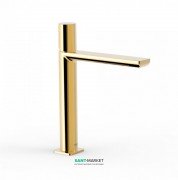 Смеситель для раковины Tres Loft colors однорычажный излив 172 мм золото 20020304OR