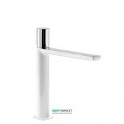 Смеситель для раковины Tres Loft colors однорычажный излив 172 мм белый/хром 20020304BL