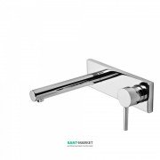 Смеситель для раковины Tres Max-Tres однорычажный настенный хром 06220002