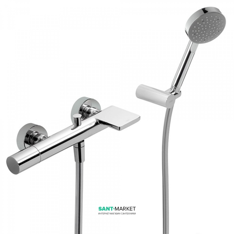 Змішувач для ванни Tres Max-Tres з ручним душем хром 06117001