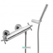 Термостат для душу Tres Max-Tres двухвентильний з ручним душем хром 06316209