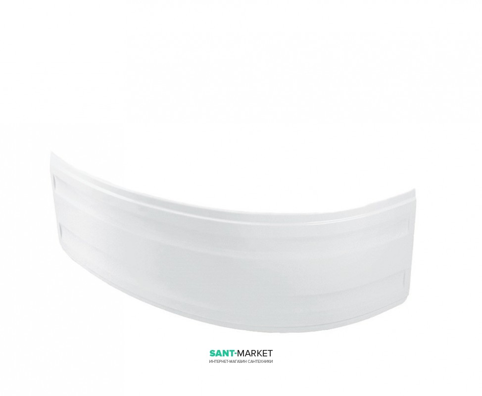 Панель для ванны PoolSpa Klio Asym 150х100 L левая фронтальная акрил белый PWOFE10OP000000
