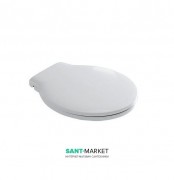 Сиденье с крышкой для унитаза Galassia Ergo белый 7115