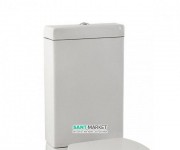 Зливний бачок для унітазу Galassia Eden зовнішній білий 7218